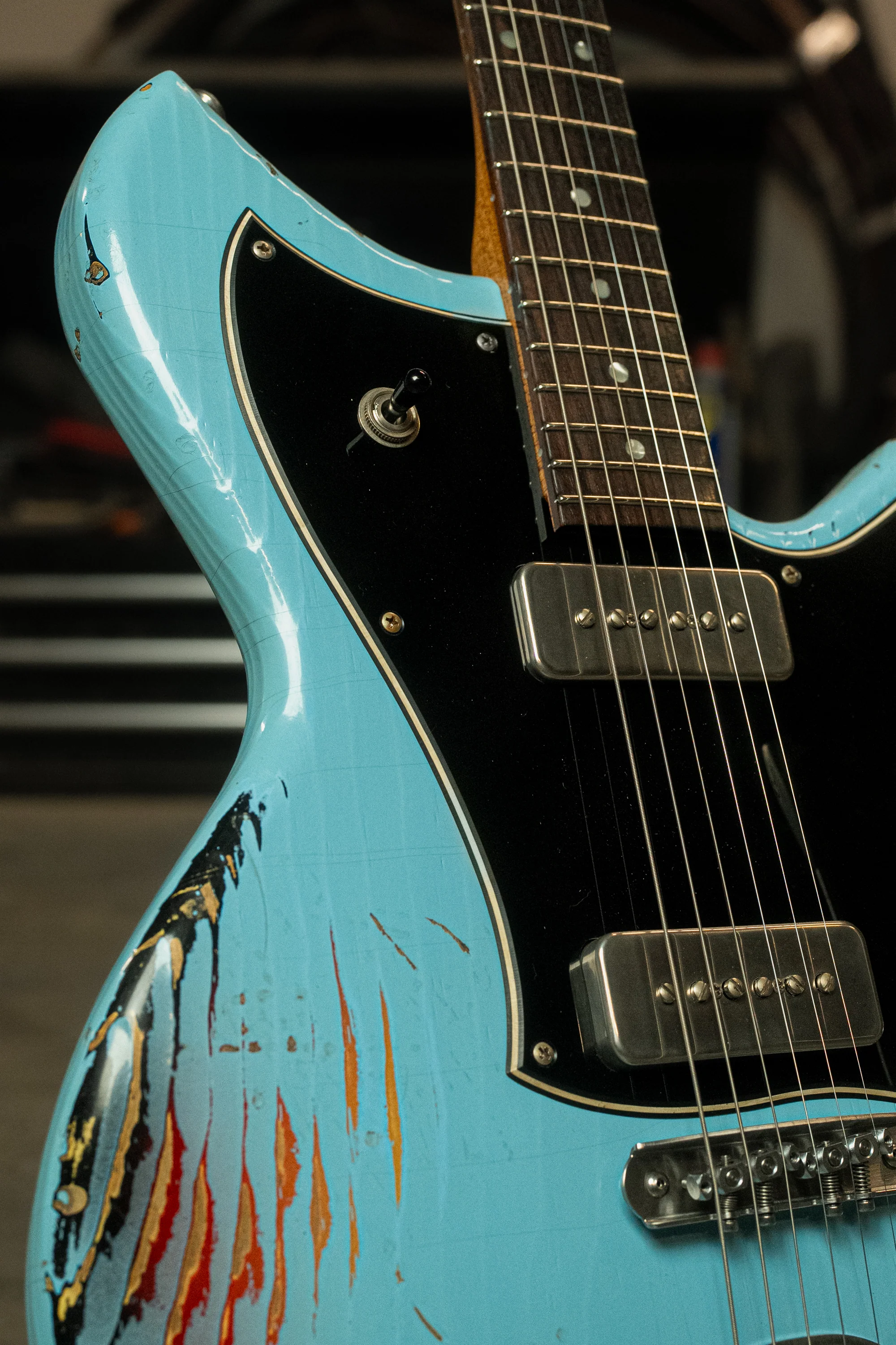 SERUS J - Daphne Blue over '64 3-Tone Burst | NAMM 26 - Image 2